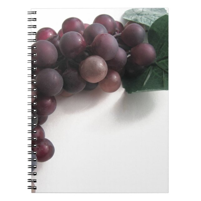 Cuaderno Uvas azules (Frente)