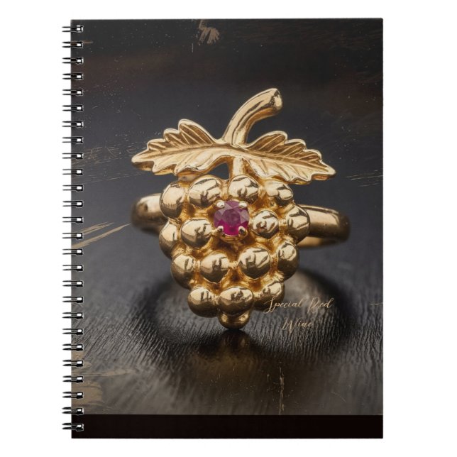 Cuaderno Uvas de vino (Frente)