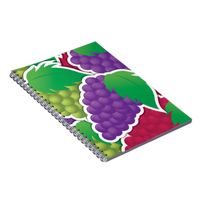 Cuaderno Uvas mixtas fundidas (Lado Derecho)