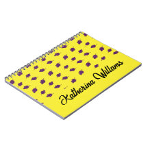 Uvas moradas personalizadas amarillas