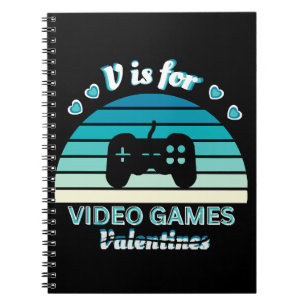 Cuaderno V de Videojuegos No de San Valentín - Divertido Co