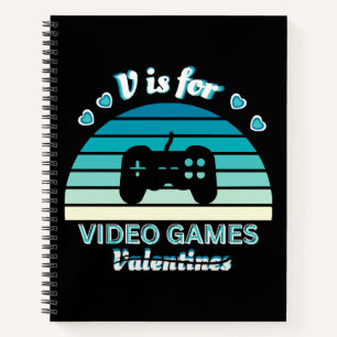Cuaderno V de Videojuegos No de San Valentín - Divertido Re