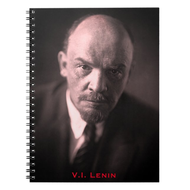 Cuaderno V.I. Lenin - Jefe de la Unión Soviética - CCCP (Frente)