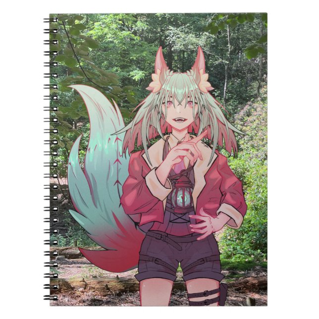 Cuaderno V Tuber, VTuber, Anime Forrest (Frente)