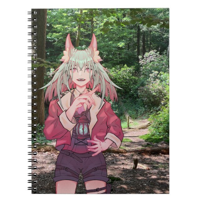 Cuaderno V Tuber, VTuber, Anime Forrest (Frente)