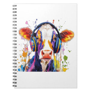 Cuaderno Vaca colorida de Highland