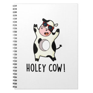 Cuaderno Vaca con agujero Chiste divertido de animales 
