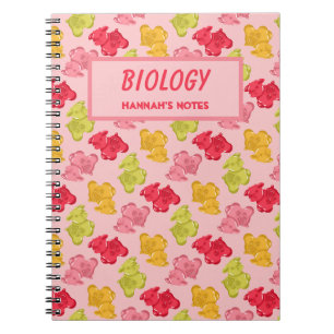 Cuaderno Vaca Gomosa Fruta Tropical Rosa