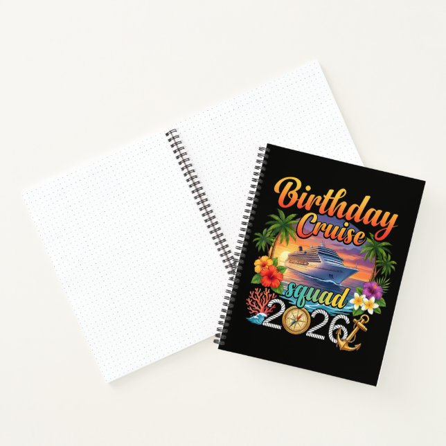 Cuaderno Vacaciones de cumpleaños en crucero (Interior)