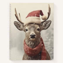 Vacaciones de los Navidades de Deer Santa