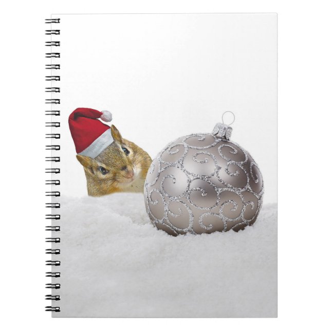 Cuaderno Vacaciones de los Navidades de plata y nieve de Ch (Frente)