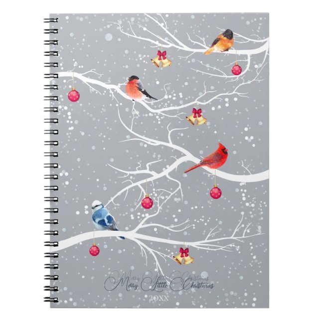 Cuaderno Vacaciones de Navidades de Winter Wonderland (Frente)