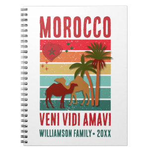 Cuaderno Vacaciones de Reunión Familiar Grupo de Viaje a Ma