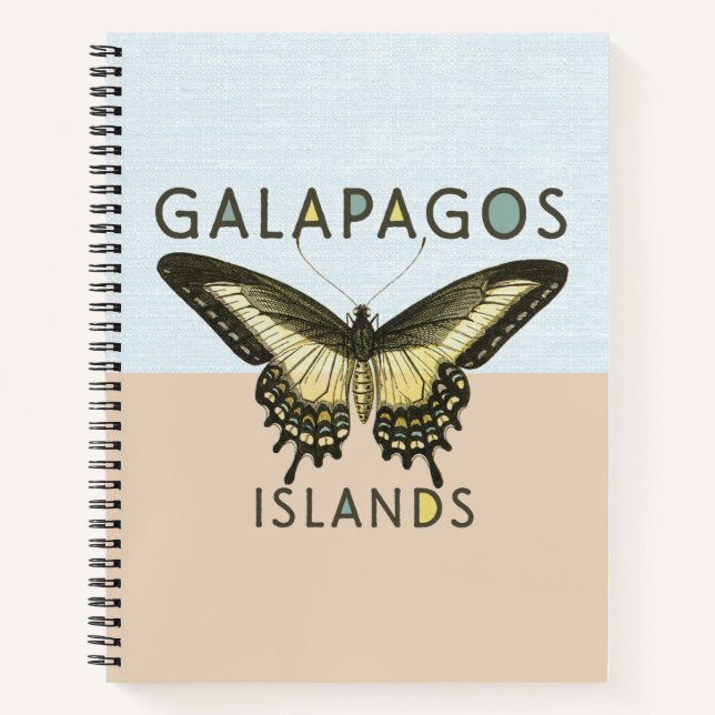 Cuaderno Vacaciones de viaje en las Islas Galápagos (Anverso)