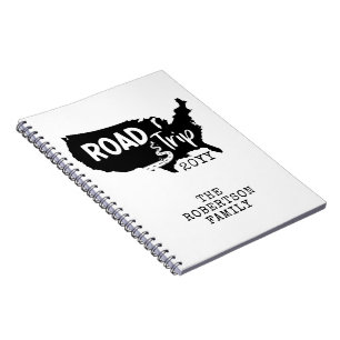 Cuaderno Vacaciones familiares de personalizados   Mapa de 