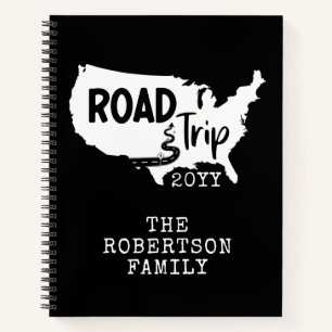 Cuaderno Vacaciones familiares de personalizados   Mapa de 