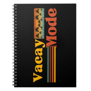 CUADERNO VACACIONES MODO PALMA ÁRBOL VACACIONES FAMILIARES