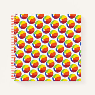 Cuaderno Vacaciones veraniegas divertidas con el arco iris