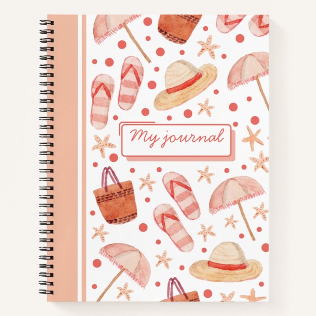 Cuaderno Vacation Memories Notebook | Travel Journal (Anverso)