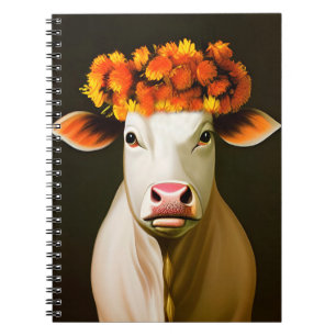 Cuaderno Vache fleurie