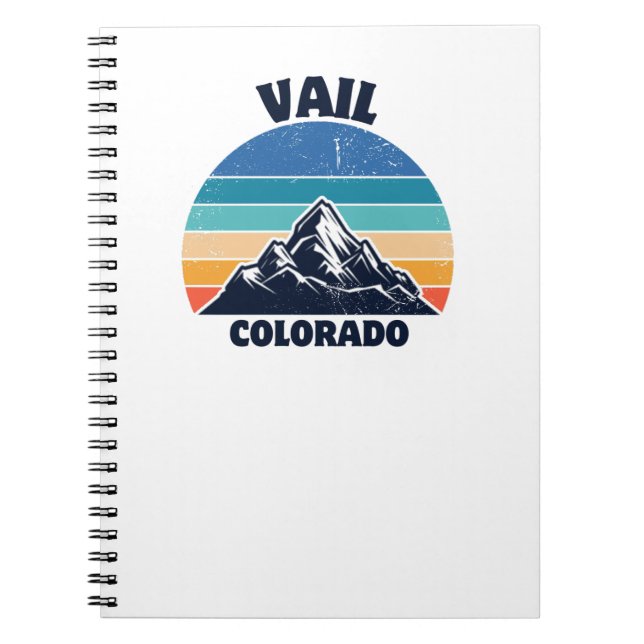 Cuaderno Vail colorado (Frente)
