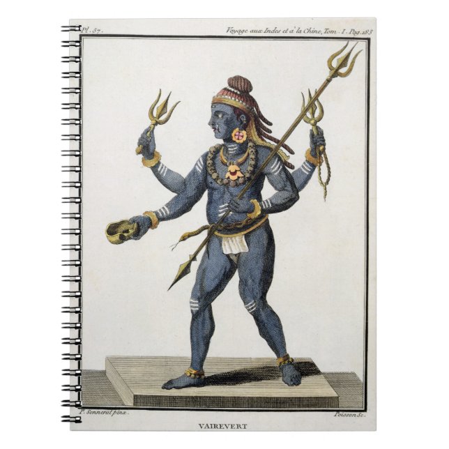 Cuaderno Vairevert, del "viaje Indes aux. y de un lomo" b (Frente)