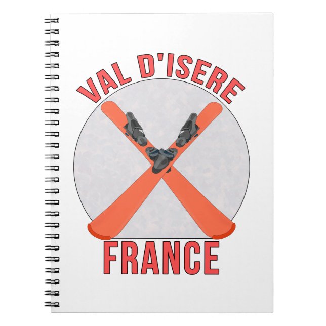 Cuaderno Val d'Isere, Francia (Frente)