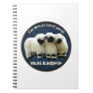 Cuaderno ¡Valais Blacknose - la oveja más linda del mundo