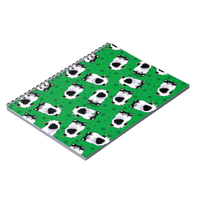 Cuaderno Valais Blacknose Sheep (Lado Izquierdo)
