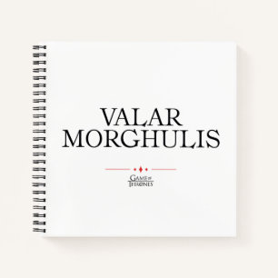 Cuaderno Valar Morghulis