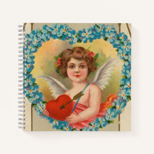 Cuaderno Valentín antiguo, Stecher Litho Company, ca. 1910