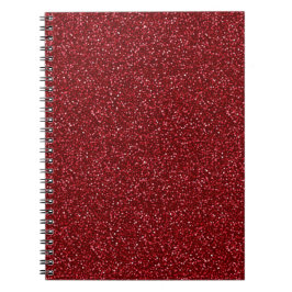 Cuaderno Valentine Classic Trendy Red Glitter