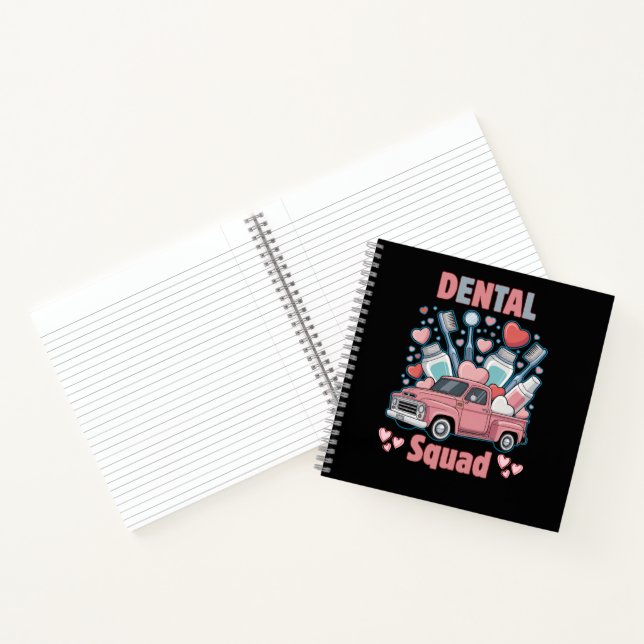 Cuaderno Valentine Dental Squad Cute Tooth Team (Interior)