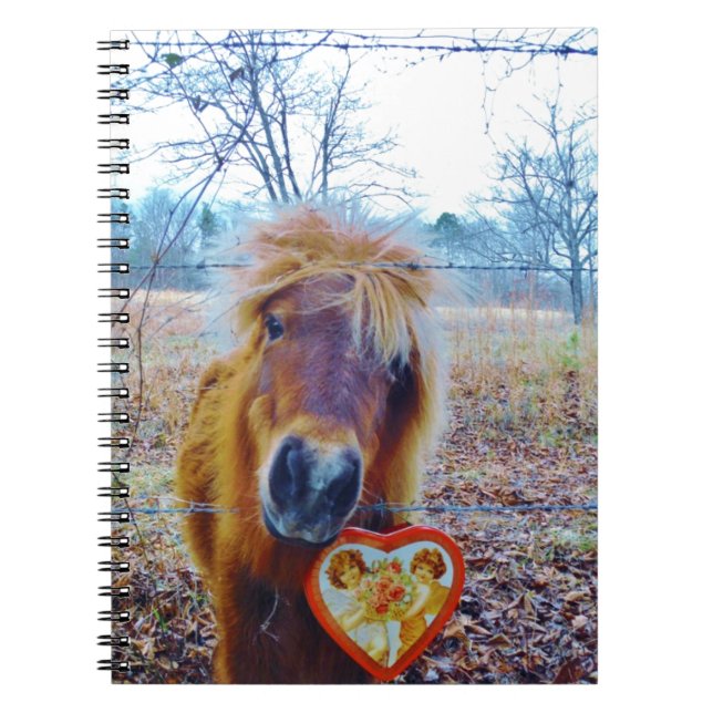Cuaderno Valentine Heart Horse (Frente)
