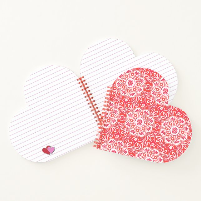 Cuaderno Valentine Heart Notebook (Interior)