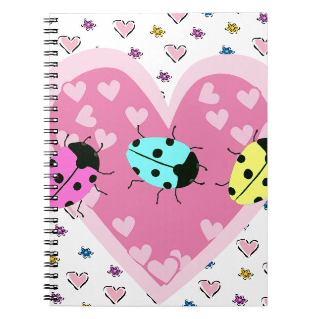 CUADERNO VALENTINE LADYBUGS (Frente)