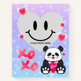 Cuaderno Valentine Panda en el amor