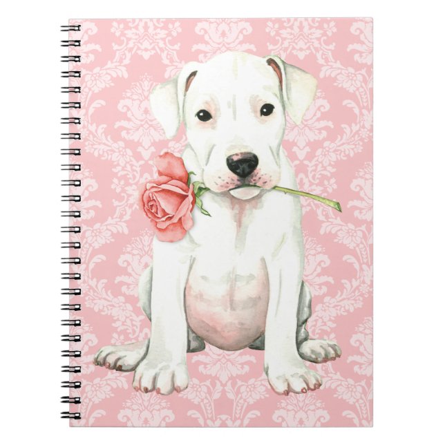 Cuaderno Valentine Rosa Dogo (Frente)