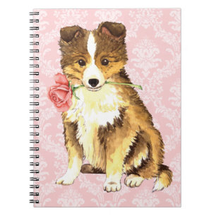 Cuaderno Valentine Rosa Sheltie
