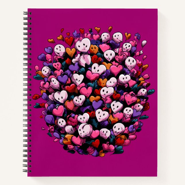 Cuaderno Valentine’s Day Notebook Collection | Romantic (Anverso)