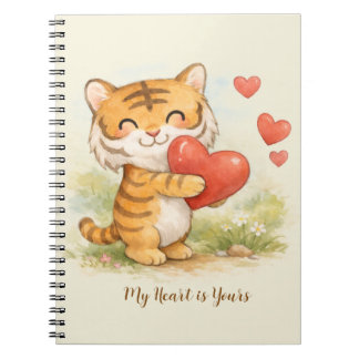 Cuaderno Valentine tiger