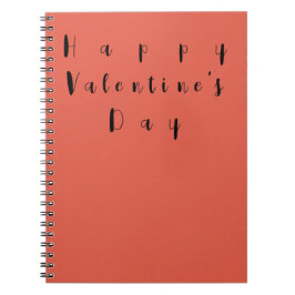 Cuaderno Valentine's