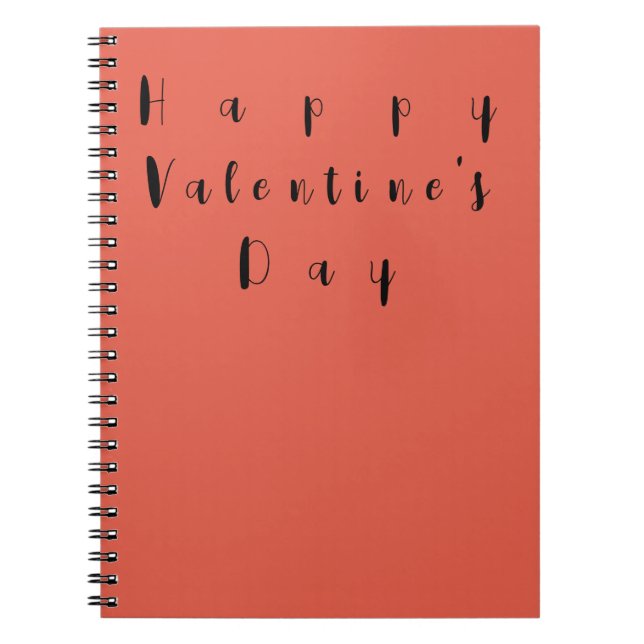 Cuaderno Valentine's (Frente)