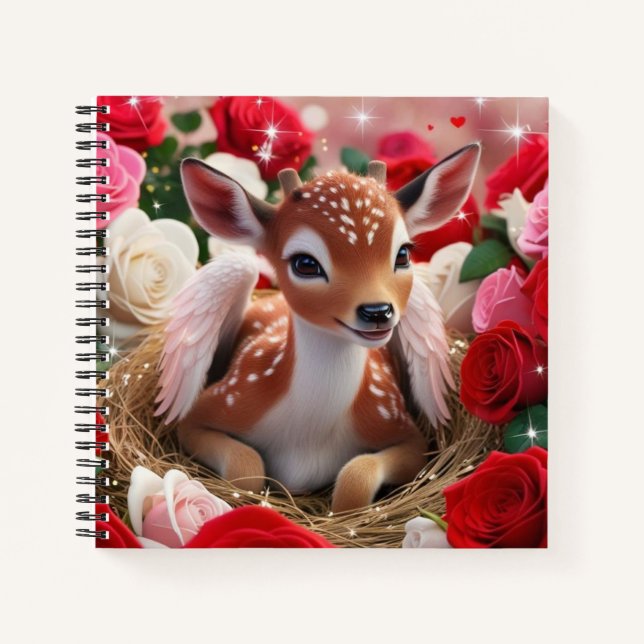 Cuaderno Valentines Fawn (Anverso)