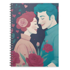 Cuaderno Valentine's Spiral Photo Notebook
