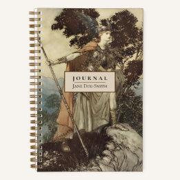 Cuaderno Valkyrie Norse Myth Wagner Rackham Doted Journal