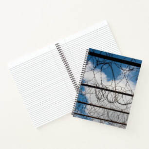 Cuaderno Valla de alambre de púas
