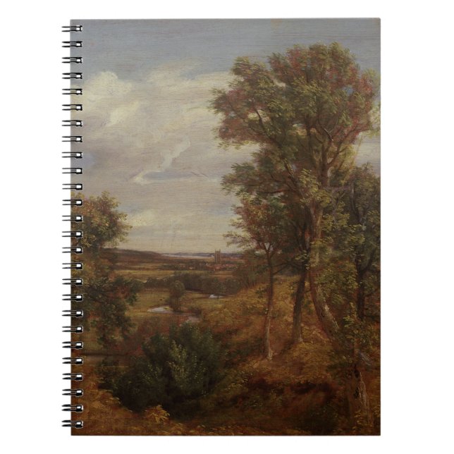 Cuaderno Valle de Dedham, 1802 (aceite en lona) (Frente)