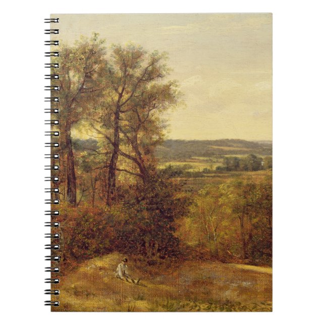 Cuaderno Valle de John Constable el | Dedham, c.1802 (Frente)