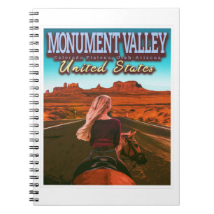 CUADERNO VALLE DE LA MONUMENTO - UTAH - ARIZONA - ESTADOS U